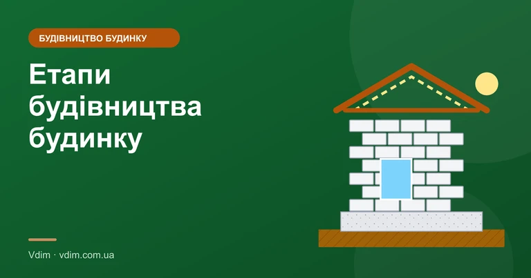 Етапи будівництва будинку: від ділянки до заселення